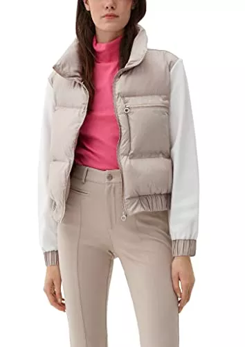 s.Oliver Jacken s.Oliver Damen Steppjacke im Fabricmix