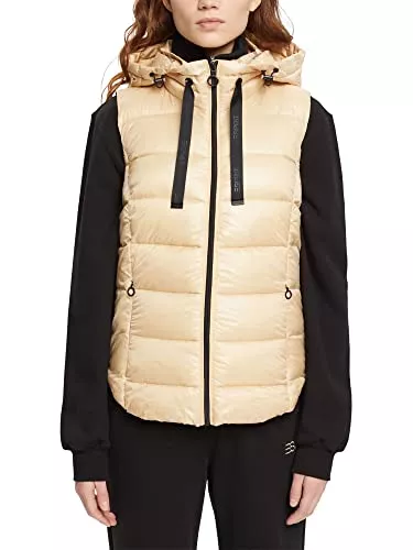 ESPRIT Westen ESPRIT Recycelt: Steppweste mit abnehmbarer Kapuze