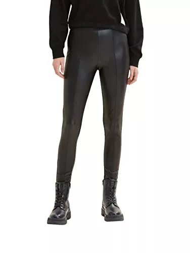 TOM TAILOR Denim Hosen TOM TAILOR Denim Damen Leggings im Materialmix