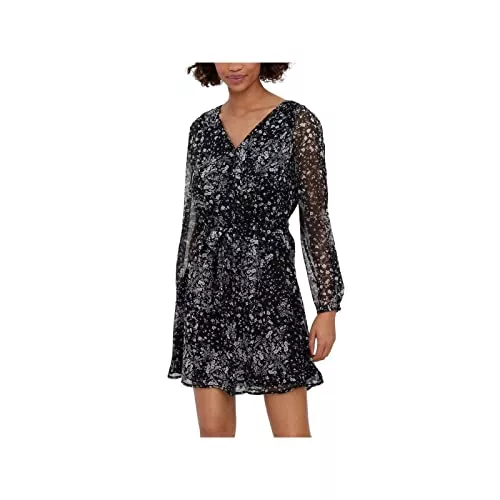 VERO MODA Freizeit VERO MODA Damen Vmkaya Fall Ls Short Shirt WVN Dress