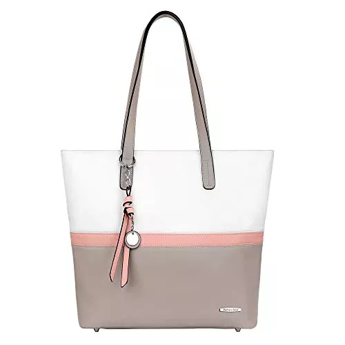 Pomelo Best Taschen & Rucksäcke Pomelo Best Handtasche Damen Shopper Groß Damen Tasche für Büro Schule Einkauf