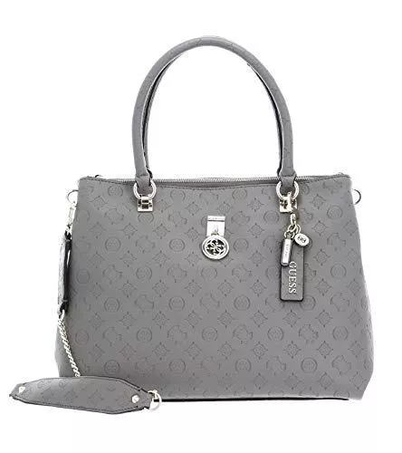 GUESS Taschen & Rucksäcke GUESS Damen Schultertasche Ninnette Society Carryall Taupe