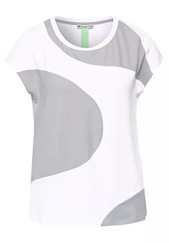 Street One T-Shirts Street One Damen T-Shirt mit Colourblock