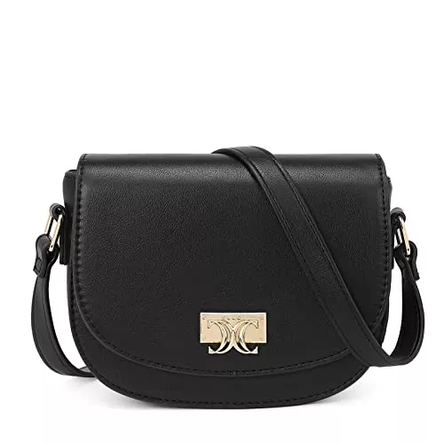 CLUCI Taschen & Rucksäcke CLUCI Umhängetasche Damen Leder Handy Schultertasche Leichte Mode Reise Designer Metall Doppelschnalle