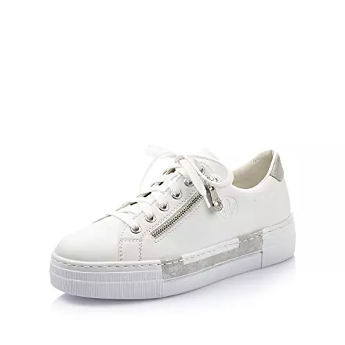 Rieker Sneaker & Sportschuhe Rieker Damen Low-Top Sneaker N49C2, Frauen Halbschuhe,lose Einlage