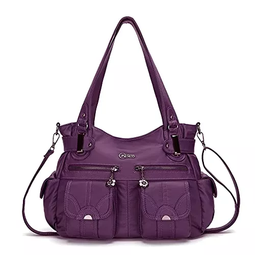 KL928 Taschen & Rucksäcke KL928 Tasche Damen Handtasche Umhängetaschen Damenhandtasche Schultertasche Lederhandtasche elegante Taschen hand taschen Henkeltaschen für frauen mit vielen fächern