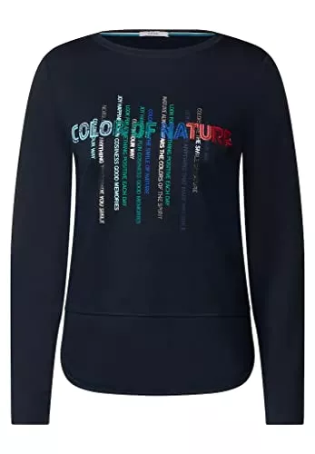 Cecil Langarmshirts Cecil Damen Langarmshirt Bedruckt
