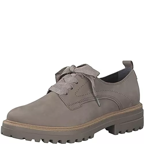 Tamaris Flache Schuhe Tamaris Damen Bequemschuhe, Frauen Schnürschuhe,TOUCHit-Fußbett