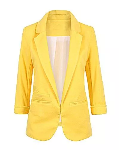 LuShmily Blazer LuShmily Damen Boyfriend Blazer