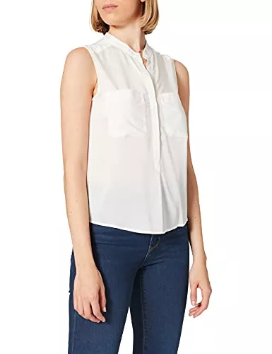 VERO MODA Ärmellose Blusen VERO MODA Female Hemd ohne Ärmel Klassische