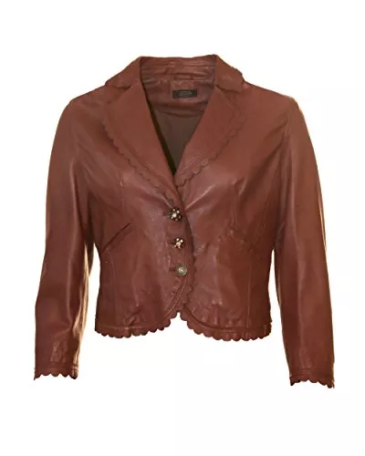 JCC Jacken JCC Damen Lederjacke Robina Brown