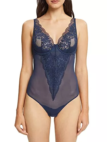 ESPRIT Unterwäsche & Dessous ESPRIT Mesh-Body mit Spitzeneinsatz