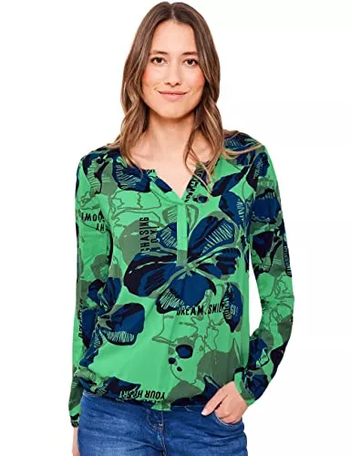 Cecil Langarmblusen Cecil Damen Blusenshirt Floral