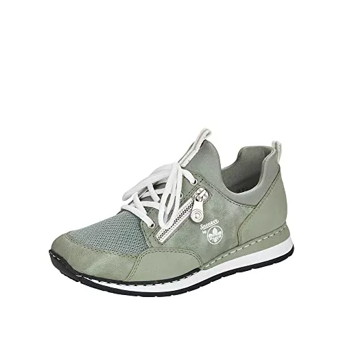 Rieker Sneaker & Sportschuhe Rieker Damen Sneaker N3081, Frauen Schnürhalbschuhe,lose Einlage