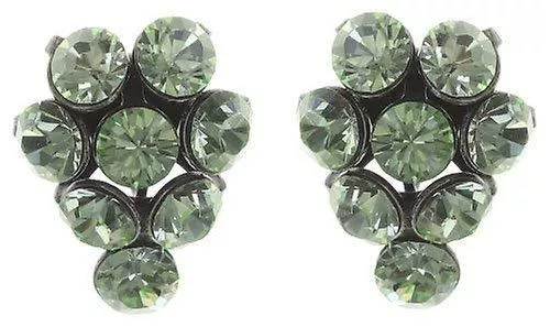 Konplott Schmuck KONPLOTT Magic Fireball Ohrstecker für Damen | Exklusive Designer-Ohrringe mit Swarovski Steinen | Glamouröser Ohrschmuck passend zu jedem Anlass | Handgefertigter Damen-Schmuck