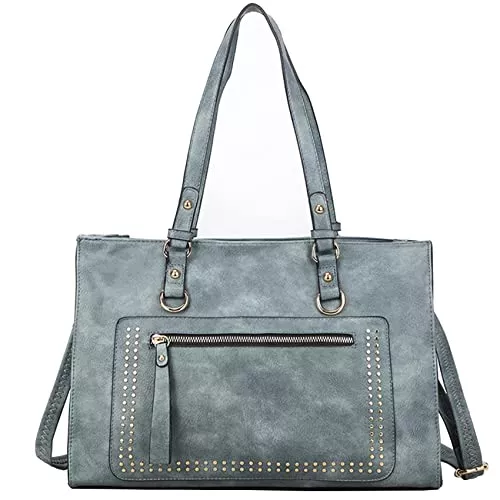 Sacmill Taschen & Rucksäcke Damen Große Kapazität Messenger Totes Bag Leder Crossbody Umhängetaschen Top Handtaschen