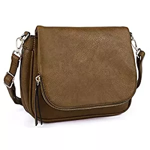 GLITZALL Taschen & Rucksäcke GLITZALL Kleine Crossbody-Tasche für Damen, PU-Leder, über die Schulter, Geldbörsen und Klappe, Cross-Body-Handtaschen mit mehreren Taschen