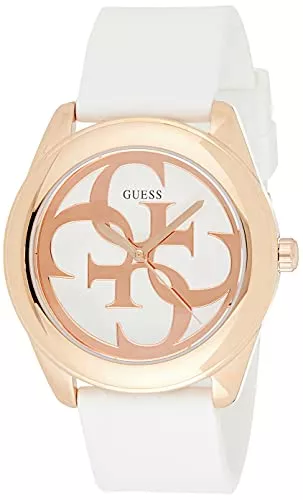 GUESS Uhren Guess Damen Analog Uhr G-Twist mit Silikonband