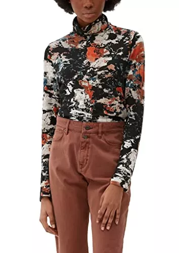 Q/S designed by Langarmblusen Q/S designed by Damen T-Shirt Langarm