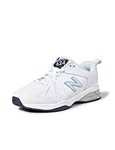 New Balance Sneaker & Sportschuhe New Balance Damen 624v5 Sneaker, White/Light Blue, 37 EU