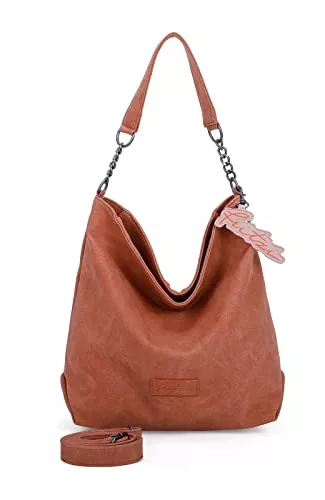 Fritzi aus Preussen Taschen & Rucksäcke Fritzi aus Preussen Damen Chai01 Jakx Hobo-Tasche, Einheitsgröße