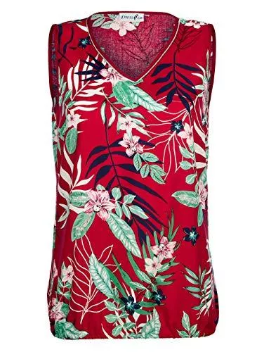 Dress in Ärmellose Blusen Dress in Damen Top Viskose