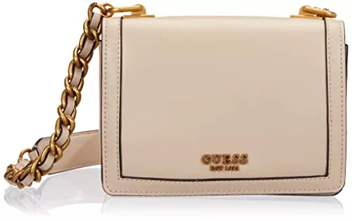 GUESS Taschen & Rucksäcke Guess Damen ABEY Crossbody Flap Damenhandtasche, Light Rum