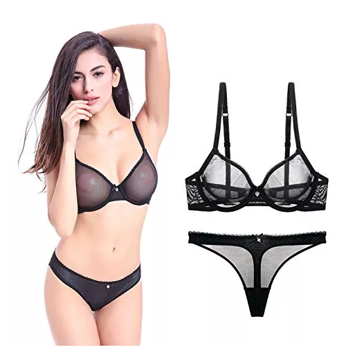 VarsBaby Unterwäsche & Dessous VarsBaby Damen Erotik Dessous Set Babydoll Unterwäsche Sexy Push Up Unterwäsche