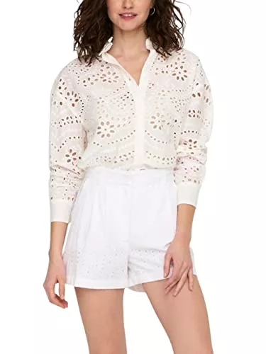 ONLY Langarmblusen ONLY Damen Onlnew Lalisa Ls Boxy Shirt WVN Bluse