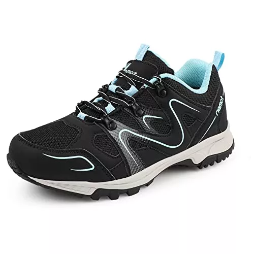 riemot Sneaker & Sportschuhe riemot Wanderschuhe für Damen Herren Wasserdicht Trekkingschuhe,Sommer Leichte Outdoor Walking Hiking Schuhe,Trailrunning Schuhe Männer,Wanderhalbschuhe Atmungsaktiv Kletterschuhe
