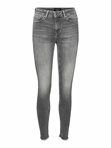 VERO MODA Jeans VERO MODA Female Skinny Fit Jeans VMPEACH superweiche Mid Waist Ankle