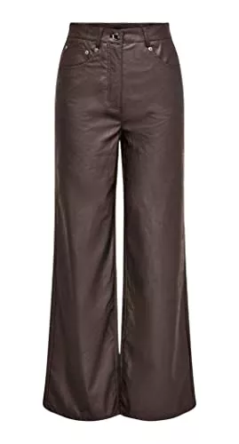 ONLY Hosen ONLY ONLHOPE-Mady HW Faux Leather CC PN - M/32