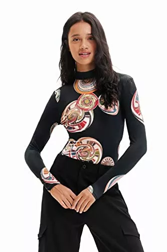 Desigual Langarmblusen Desigual Damen Body Blouse