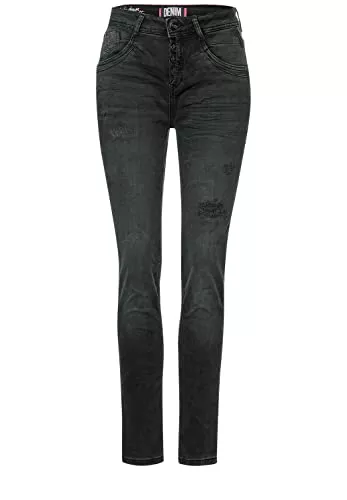 Street One Jeans Street One Damen Jeanshose Loosefit
