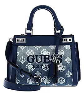 GUESS Taschen & Rucksäcke GUESS Katey Mini Satchel Denim Ombre Logo