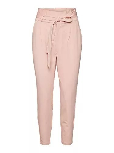VERO MODA Hosen VERO MODA Female Hose Knöchellange High Waist Loose Fit Paperbag