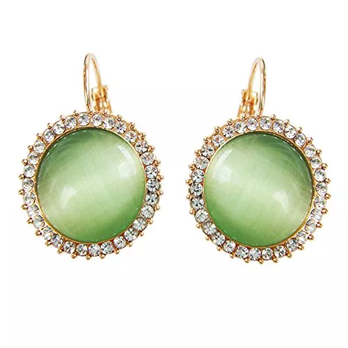 Navachi Schmuck Navachi Kreolen-Ohrringe, 18 Karat Vergoldung