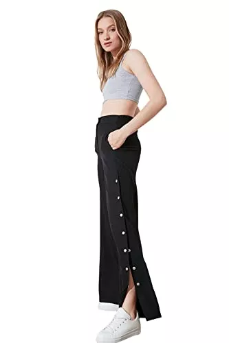 TRENDYOL Hosen TRENDYOL Frau Hoher Bund Wide Leg Wide Leg Hose