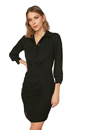 TRENDYOL Party TRENDYOL Frau Mini Bodycon Figurbetont Webstoff Kleid