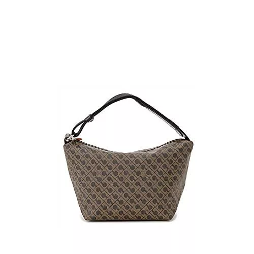 Gherardini Taschen & Rucksäcke Gherardini Handtasche aus Softy-Stoff für Damen, Farbe Tabak Mokka, 29 x 19,5 x 14 cm