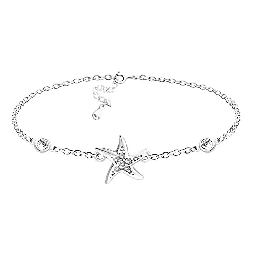 Sofia Milani Schmuck Sofia Milani - Damen Armband 925 Silber - mit Zirkonia Steinen - Stern Anhänger - B0274