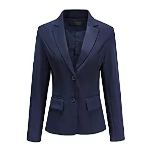 YYNUDA Kostüme YYNUDA Kurzblazer Damen Slim Fit Blazer Sommer Anzugjacke Elegant Büro Jacke Top für Business Freizeit