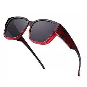 SIPHEW Sonnenbrillen & Zubehör SIPHEW Überzieh Sonnenbrille Polarisierte für brillenträger aufsatz Übergroße Sonnenbrille mit UV400 Schutz Sonnenbrille