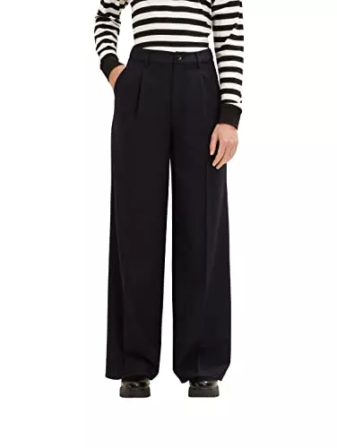 TOM TAILOR Denim Hosen TOM TAILOR Denim Damen Tailored Palazzo Hose