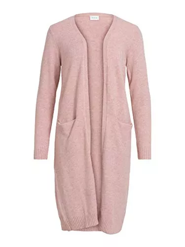Vila Strickjacken Vila Damen Viril L/S Long Knit Cardigan-noos Strickjacke