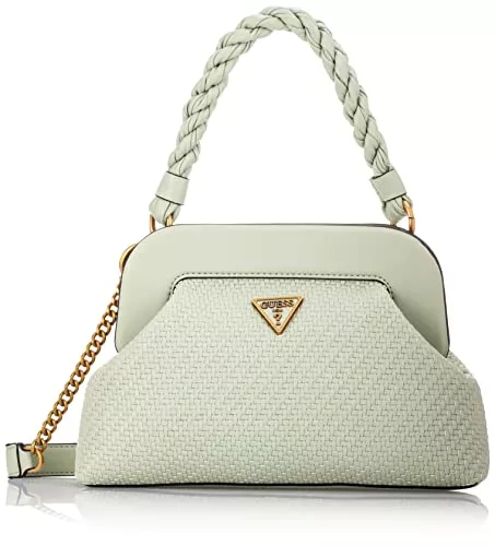 GUESS Taschen & Rucksäcke GUESS Hassie Frame Crossbody Sage One Size, graugrün, Einheitsgröße