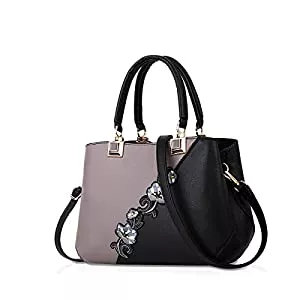 NICOLE & DORIS Taschen & Rucksäcke NICOLE & DORIS Handtaschen Damen modische Damenhandtaschen Taschen Damen Umhängetaschen mit Blumenmuster Spleiß Farbe