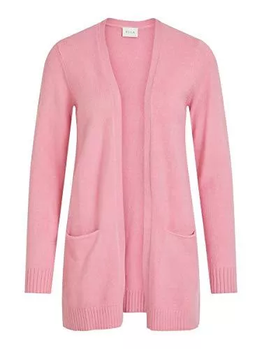 Vila Strickjacken VILA CLOTHES Damen VIRIL L/S OPEN KNIT CARDIGAN-NOOS Strickjacke