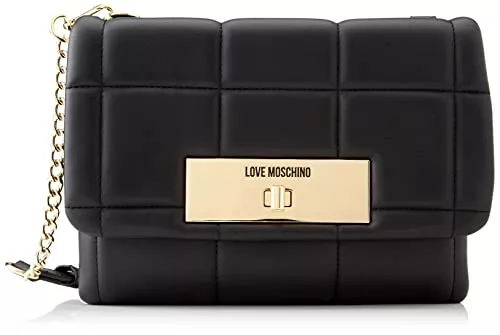 Love Moschino Taschen & Rucksäcke Love Moschino Damen Jc4419pp0fkr000 Umhängetasche, Schwarz, Einheitsgröße