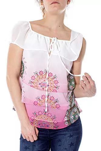 Desigual Ärmellose Blusen Desigual Damen Blouse Sleeveless Alyssa Woman Pink Bluse
